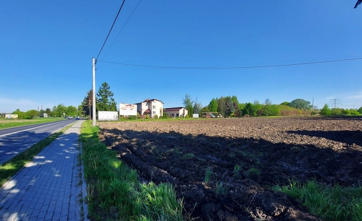 działka na sprzedaż - Oświęcim, Monowice, Fabryczna