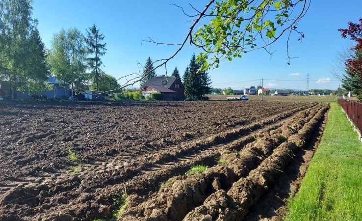 działka na sprzedaż - Oświęcim, Monowice, Fabryczna