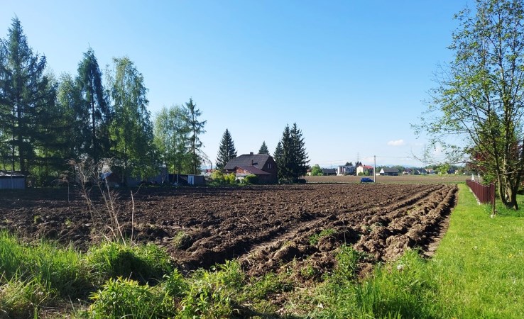 działka na sprzedaż - Oświęcim, Monowice, Fabryczna