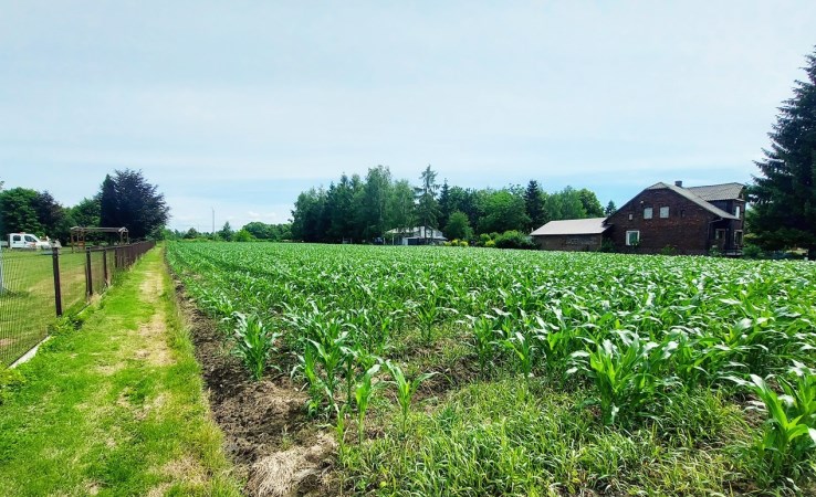 działka na sprzedaż - Oświęcim, Monowice, Fabryczna