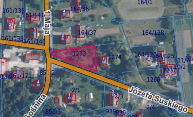 działka na sprzedaż - Oświęcim (gw), Włosienica, Suskiego