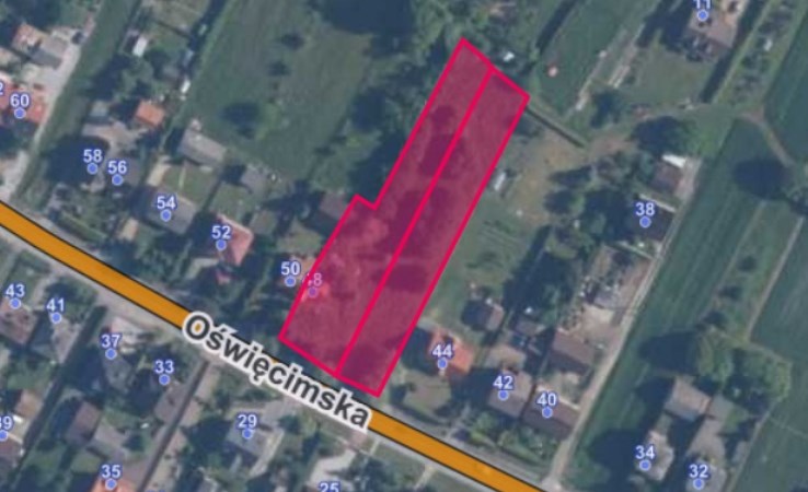 działka na sprzedaż - Przeciszów, Oświęcimska