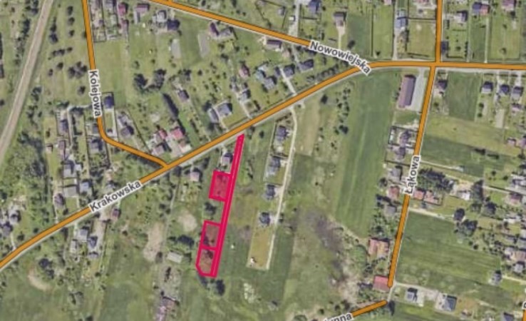 działka na sprzedaż - Chełmek (gw), Gorzów, Krakowska