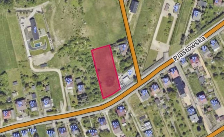 działka na sprzedaż - Chełmek, Piastowska