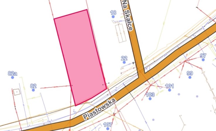 działka na sprzedaż - Chełmek, Piastowska