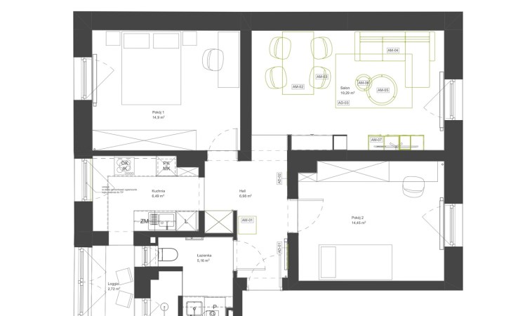 mieszkanie na sprzedaż - Oświęcim, Osiedle, Mendelejewa