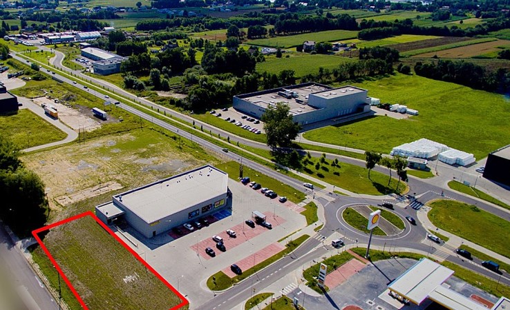 działka na sprzedaż - Oświęcim, Monowice, Fabryczna