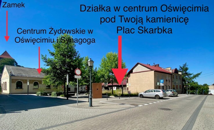 działka na sprzedaż - Oświęcim, Stare Miasto