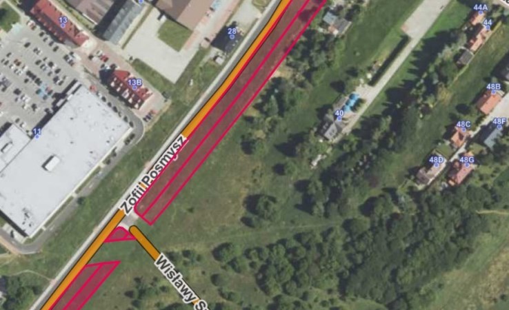 działka na sprzedaż - Oświęcim, Centrum