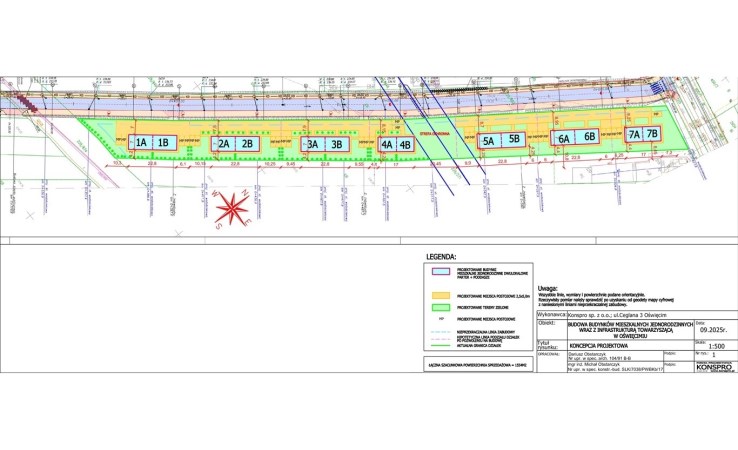 działka na sprzedaż - Oświęcim, Centrum