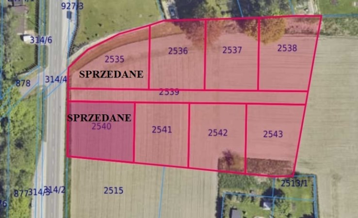 działka na sprzedaż - Oświęcim (gw), Brzezinka