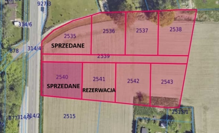 działka na sprzedaż - Oświęcim (gw), Brzezinka