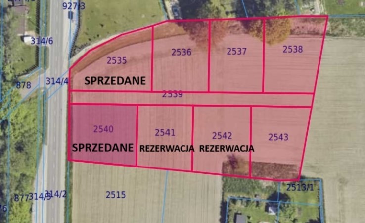 działka na sprzedaż - Oświęcim (gw), Brzezinka