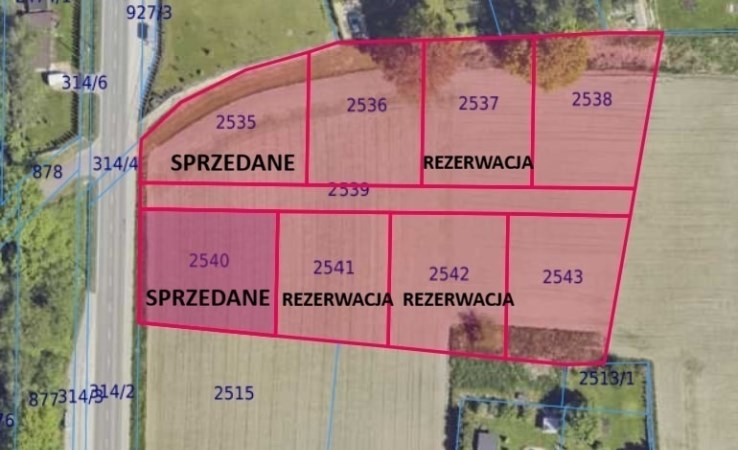 działka na sprzedaż - Oświęcim (gw), Brzezinka