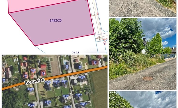 działka na sprzedaż - Oświęcim (gw), Zaborze