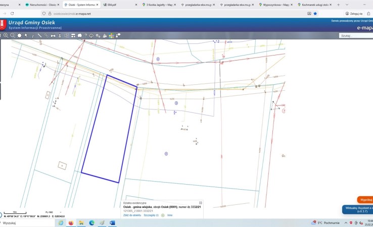 działka na sprzedaż - Osiek