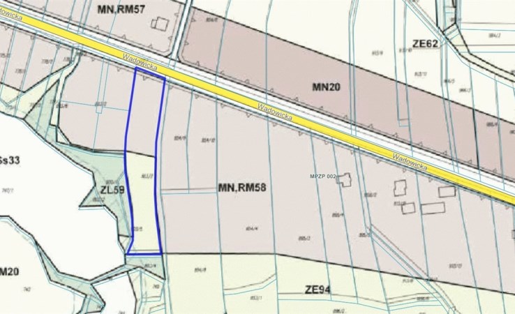 działka na sprzedaż - Osiek, Głębowice