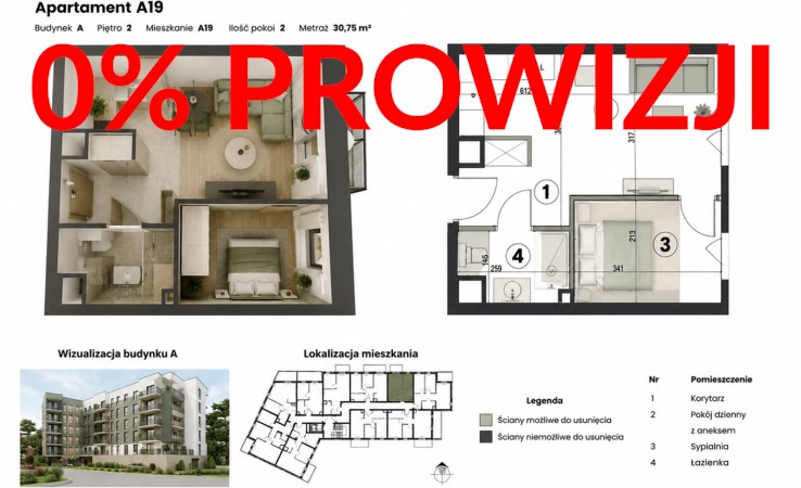 mieszkanie na sprzedaż - Oświęcim, Wysokie Brzegi