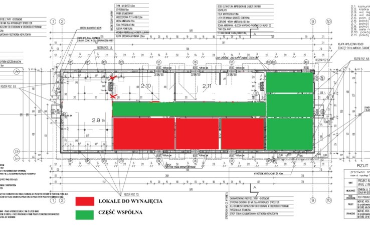 lokal na wynajem - Oświęcim, Centrum, Zaborska