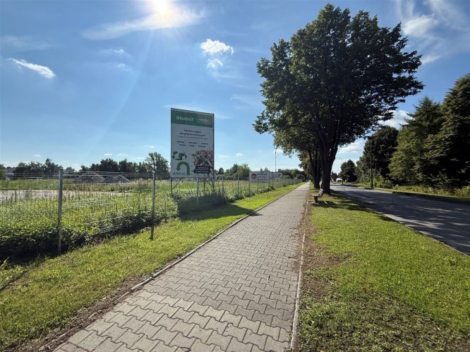 Oświęcim ul. Leszczyńska działka komercyjna na spr